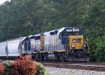 CSX 2342 & 6915 work a local industry